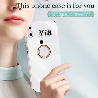 [พร้อมส่ง] เคสโทรศัพท์มือถือซิลิโคนนิ่มป้องกันรอยสําหรับ Xiaomi 8 9 10s Mi 8