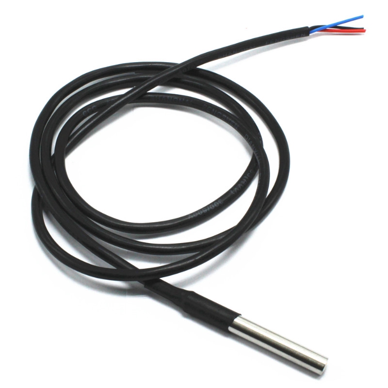 DS 18 B 20 เซนเซอร์วัดอุณหภูมิกันน้ำ