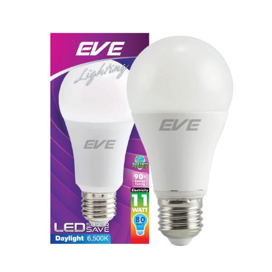 EVE LIGHTING หลอดไฟ LED รุ่น LED A60 กำลัง 11 วัตต์ Daylight