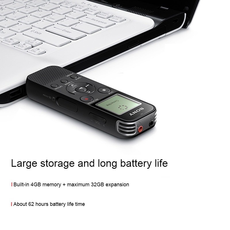 เครื่องอัดเสียง Sony ICD-PX470 ของใหม่ ของแท้ ประกันศูนย์ไทย SONY 1ปี💯