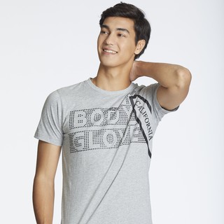 BODY GLOVE Mens Premium Tee T-Shirt เสื้อยืด ผู้ชาย สีเทาอ่อน-41