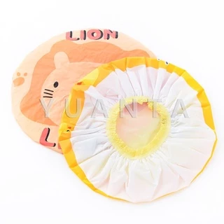 YUANTA หมวกคลุมผมอาบน้ำ กันน้ำ ลายการ์ตูนน่ารัก ที่คาดผม โดนัทรัดผม Shower Cap Kids