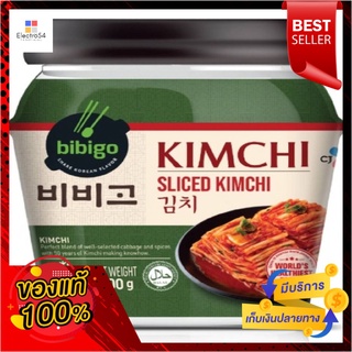 บิบิโกกิมจิกะหล่ำปลีหั่น (จาร์) 500ก.BIBIGO CABBAGE KIMCHI (JAR) 500 G.