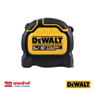 DEWALT ตลับเมตร Tough Tape 5 เมตร รุ่น DWHT36915-30 B 3253565369151