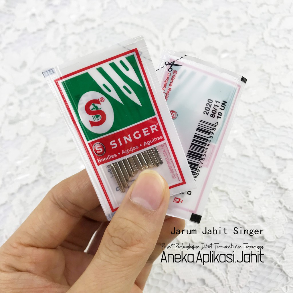 SINGER SEWING NEEDLES PER PACK CONTAINS 10 NEEDLES