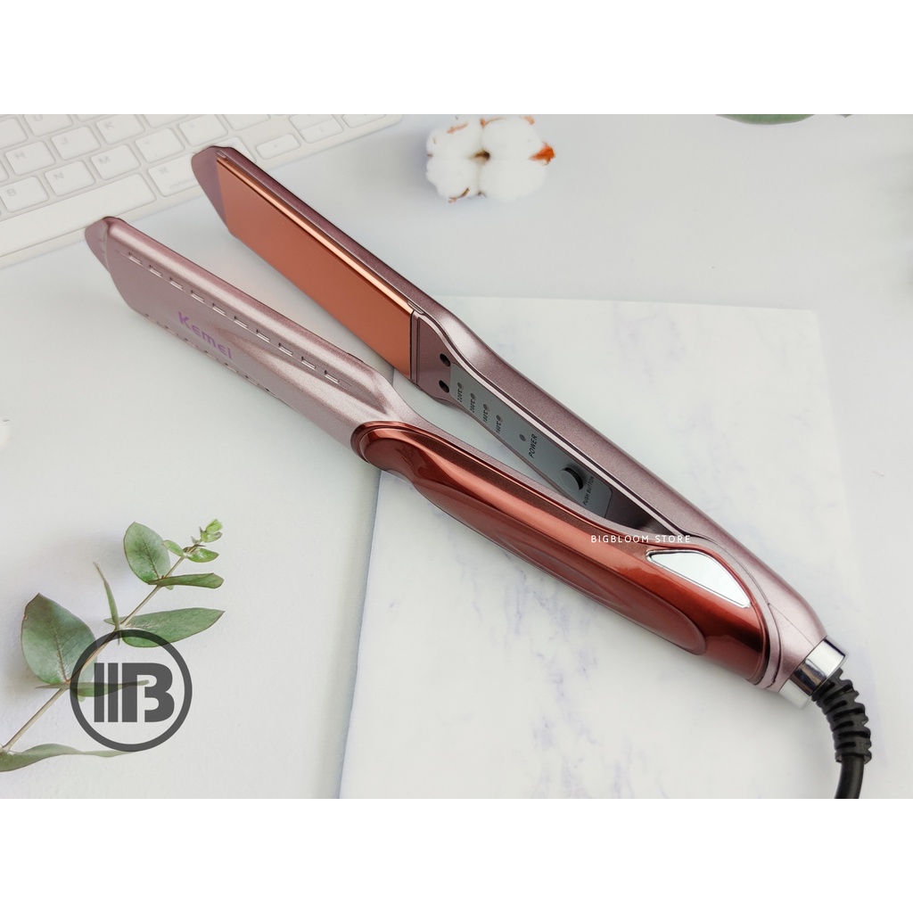 พร้อมส่ง???? เครื่องหนีบผม Kemei KM 471 ที่หนีบผม เครื่องหนีบผม ม้วนผม