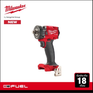 Milwaukee บล็อกกระแทกไร้สาย 18 โวลต์ 1/2" คอมแพ็ค รุ่น M18 FIW212-0 (เครื่องเปล่า)