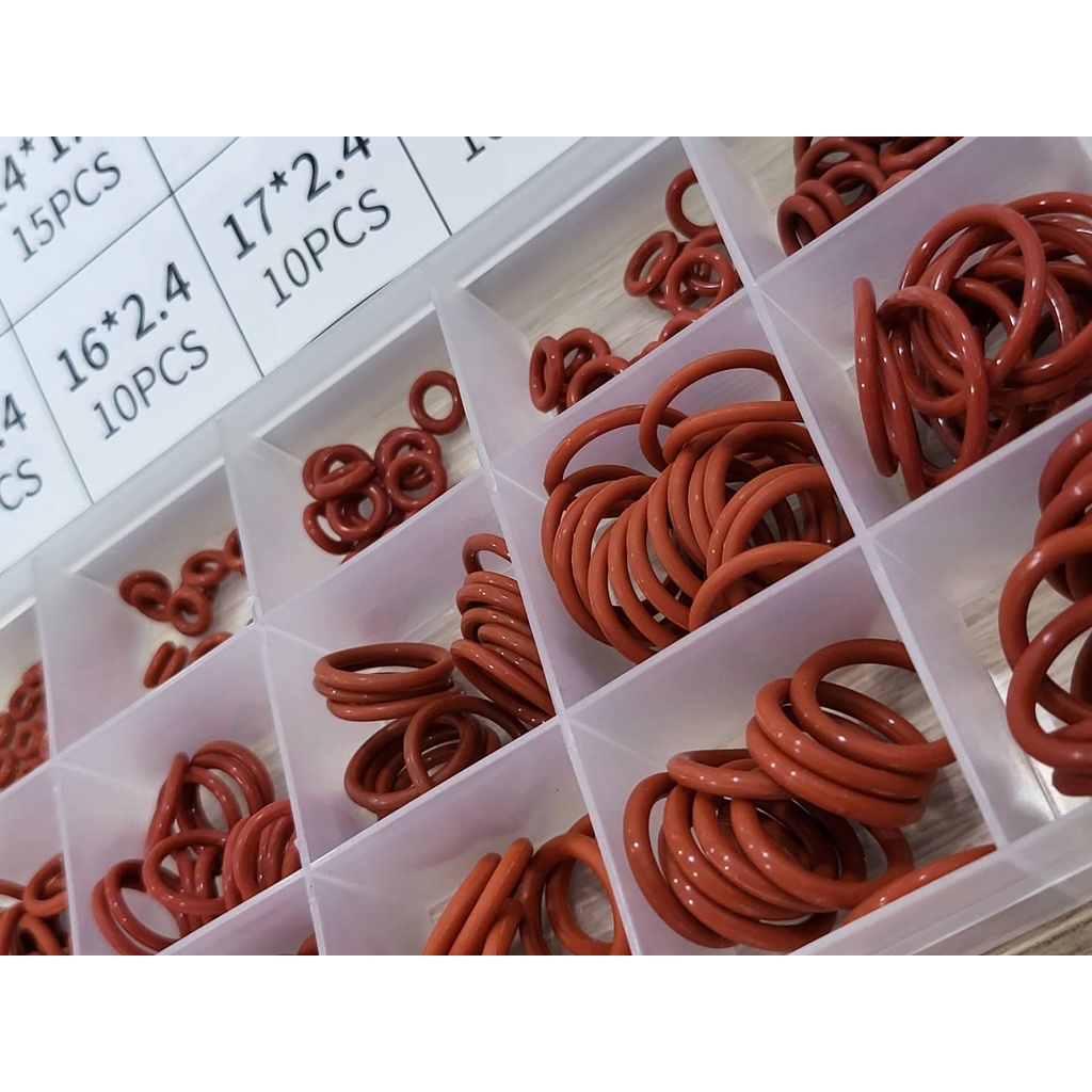 ZEN ชุดโอริงแดง ยางโอริง สีแดง 225 ชิ้น รุ่น ZE866 ของแท้ สินค้าพร้อมส่ง - รูปที่ 2