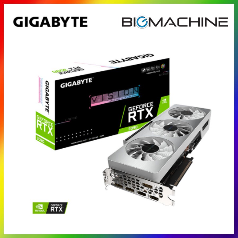 GIGABYTE RTX 3060 | RTX3060Ti | RTX3070 AORUS | RTX3080 | RTX3080Ti VISION OC | RTX3090 OC | กราฟิกก