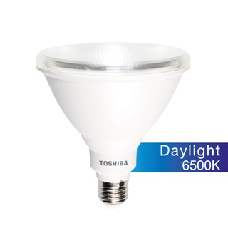 TOSHIBA หลอดไฟ Led PAR38 15W  กันฝุ่นและน้ำมาตรฐาน IP65 ใช้ภายนอกอาคารได้