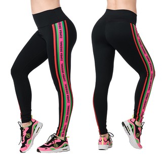 Zumba Original High Waisted Ankle Leggings (กางเกงเลคกิ้งออกกำลังกายซุมบ้าและโยคะ)