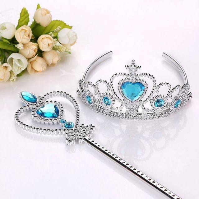 ส่งเร็ว มงกุฎเจ้าหญิง&คทา/ถุงมือพร้อมส่งราคาถูก