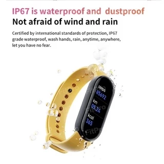 🔥ส่งไวจากไทย🔥นาฬิกาอัจฉริยะ M6 smart watch วัดอัตราการเต้นหัวใจ กันน้ำ