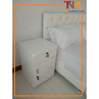 ตู้ลิ้นชักเอนกประสงค์ มี1บานเปิด มีกุญแจ
