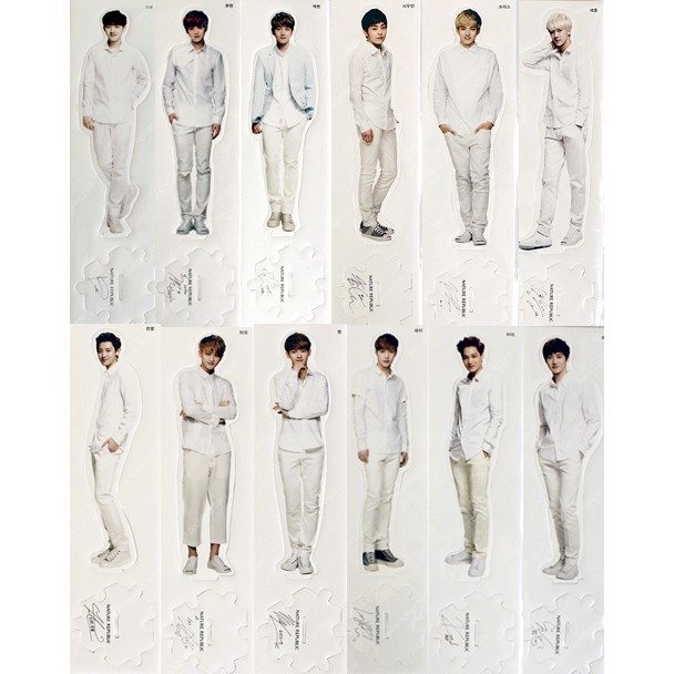 [Mar โค้ด MARKOR3 ลด 30B Min 300B วันที่ 1-31 มี.ค.] EXO Nature Republic Mini Standees **ระบุเมมเบอร