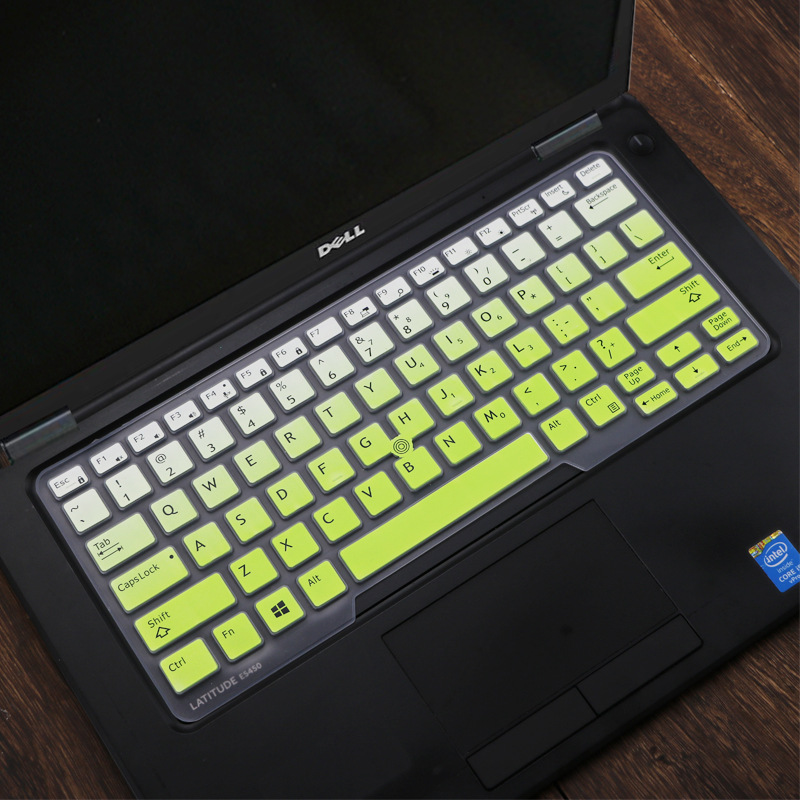 เคสแป้นพิมพ์ซิลิโคนสําหรับ Dell Latitude5450 3340 7480 7490 5490 5491 E5450 E5470 E7450 E7490 E5490 14"