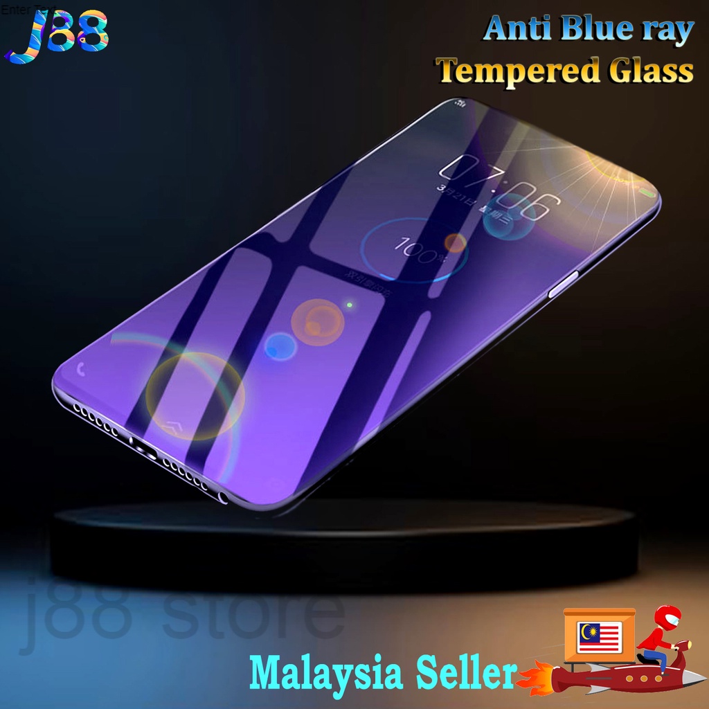 SAMSUNG A90 5G / A70 / A80 / A60 / A6s / A8s / A8 2016 / A9 Star / A8 Star Blue Ray กระจกนิรภัย Anti
