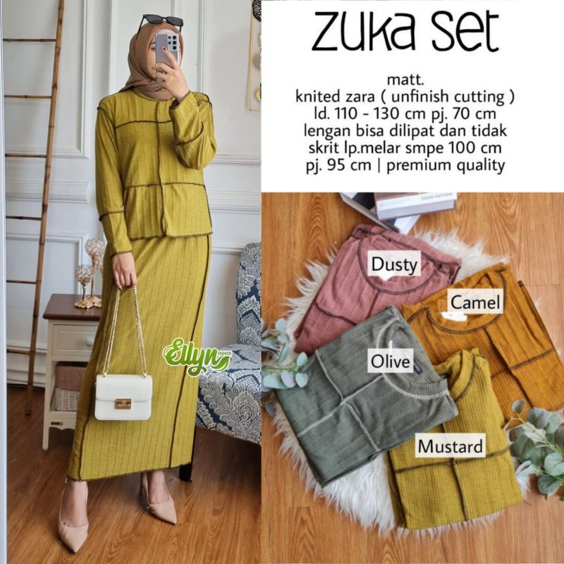 Ozuka Daily set ชุดกระโปรง 2 in 1