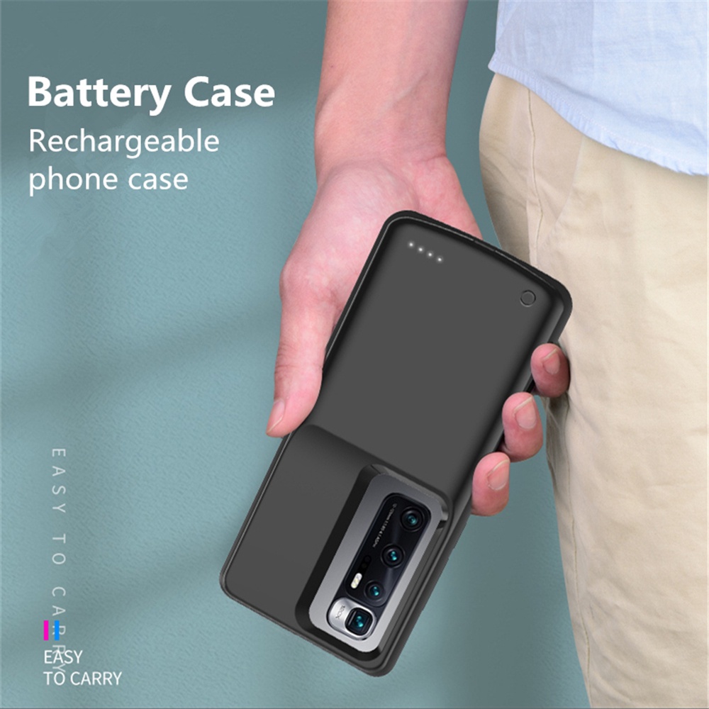 Portable Power Bank Battery Charging Case For Google Pixel 7 Pro / 6 Pro – 5000-6000mAh Shockproof Cover