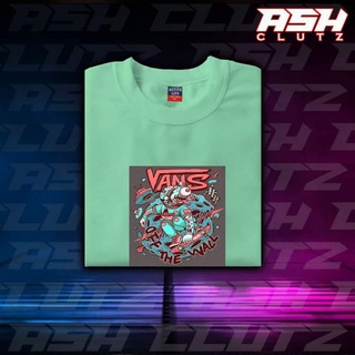 VANS -- ปิดกําแพงคนต่างด้าว Tshirt Unisex -6{