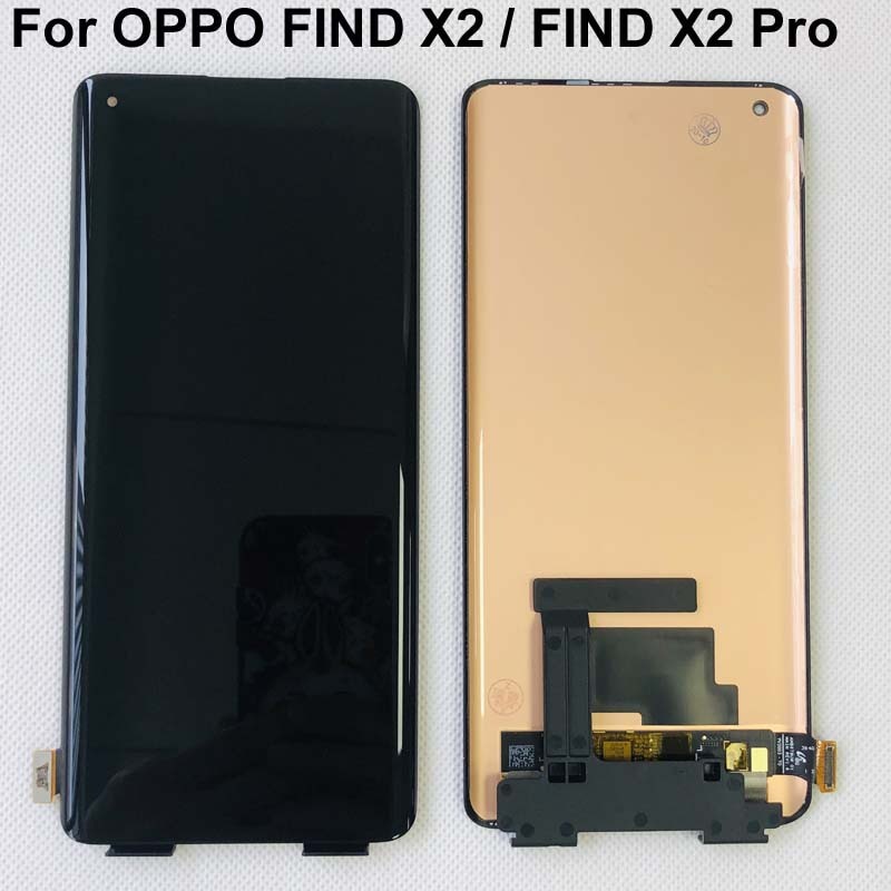 หน้าจอสัมผัสดิจิทัล LCD สําหรับ OPPO Find X2 Find X2 pro CPH2025