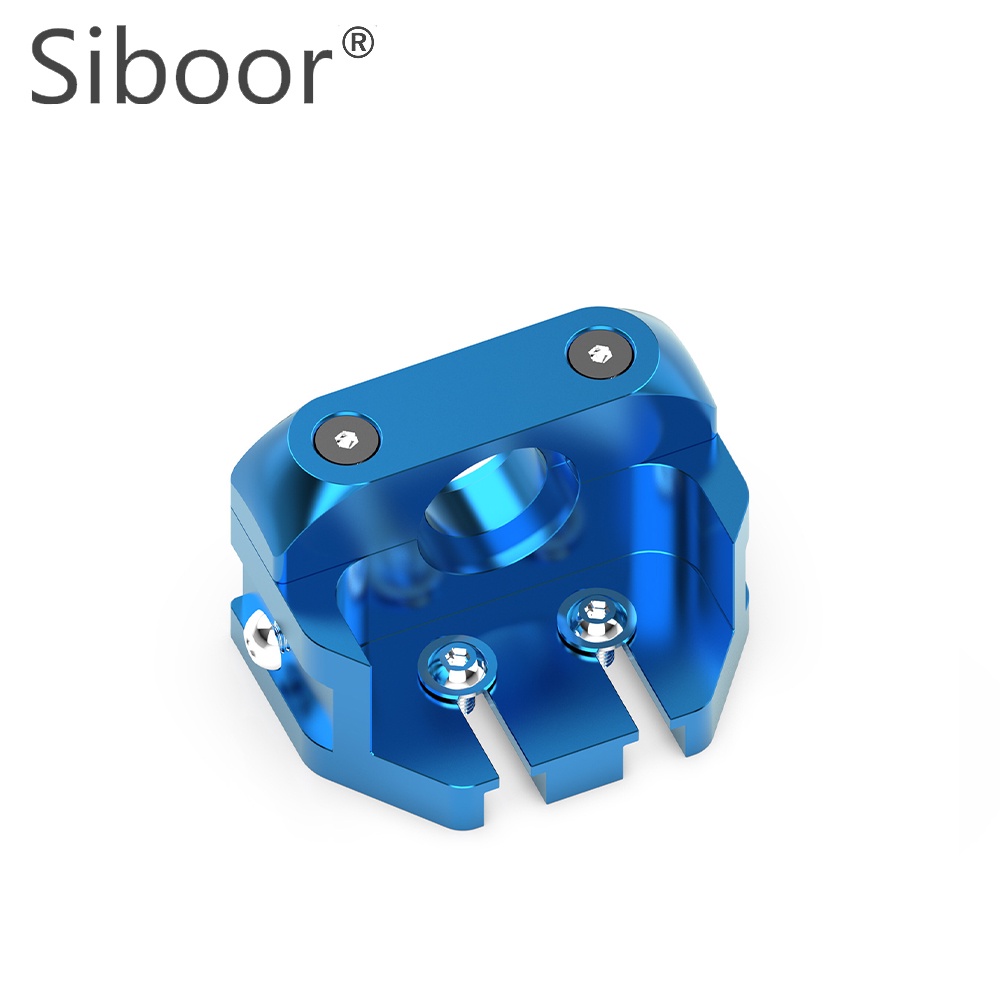 3D Printer Parts Blue V6 Hotend Extrusion Head Mounting Used for E3D V6 Hotend Suitable for CR10S EN