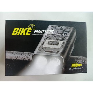 พร้อมส่ง!!!ไฟหน้าจักรยาน BIKE FRONTLIGHT