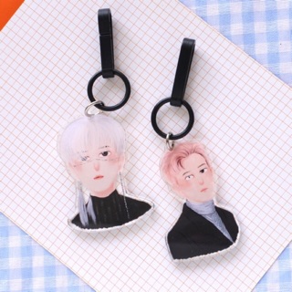 Keyring พวงกุญแจอะคริลิคใส+ห่วงไข่ปลา : BBH CY