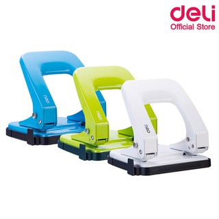 Deli 0138 2-Hole Punch เครื่องเจาะกระดาษ 35 แผ่น สุดคุ้มค่า ราคประหยัด อุปกรณ์สำนักงาน เครื่องเขียน ที่เจาะกระดาษ