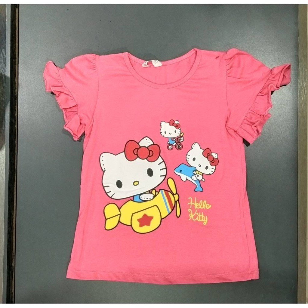 ช ดเด ก H M เส อและกางเกงเด กลายฮ ลโหลค ตต Hello Kitty อาย 8 10ขวบ ลายส ดค วท เน อผ าด ส สดช ด Shopee Thailand