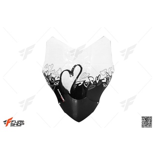 ชิวหน้า ERMAX ลายหัวใจ FOR HONDA FORZA 300