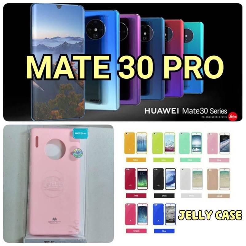 MERCURY Goospery Jelly Case TPU ฝาหลัง (ของแท้100%) สำหรับ HUAWEI Mate 30