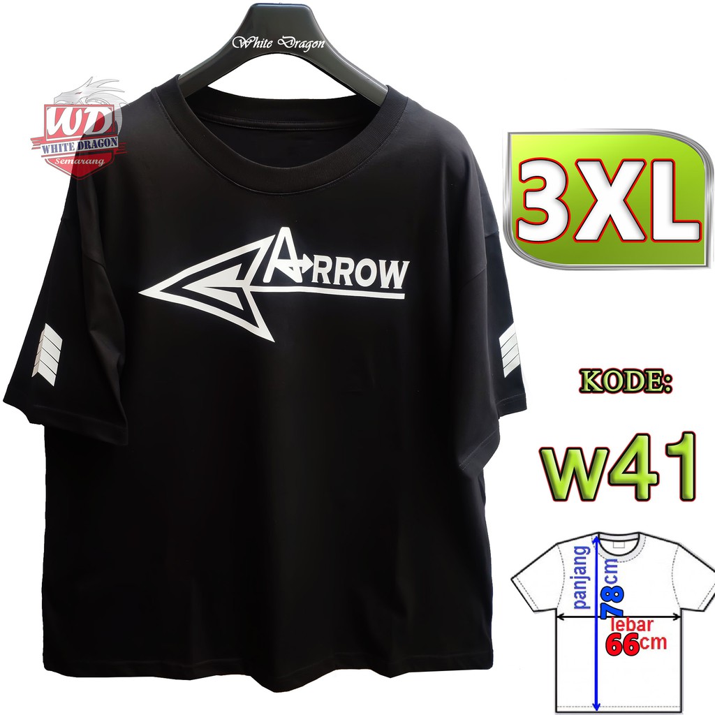 เสื้อยืด 3XL ARROW BIG SIZE JUMBO CODE w41