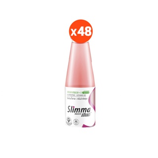 Slimma Mixed Fruit เครื่องดื่มสลิมม่า กลิ่นมิกซ์ฟรุต ขนาด 100 มล. แพ็ค 48 ขวด