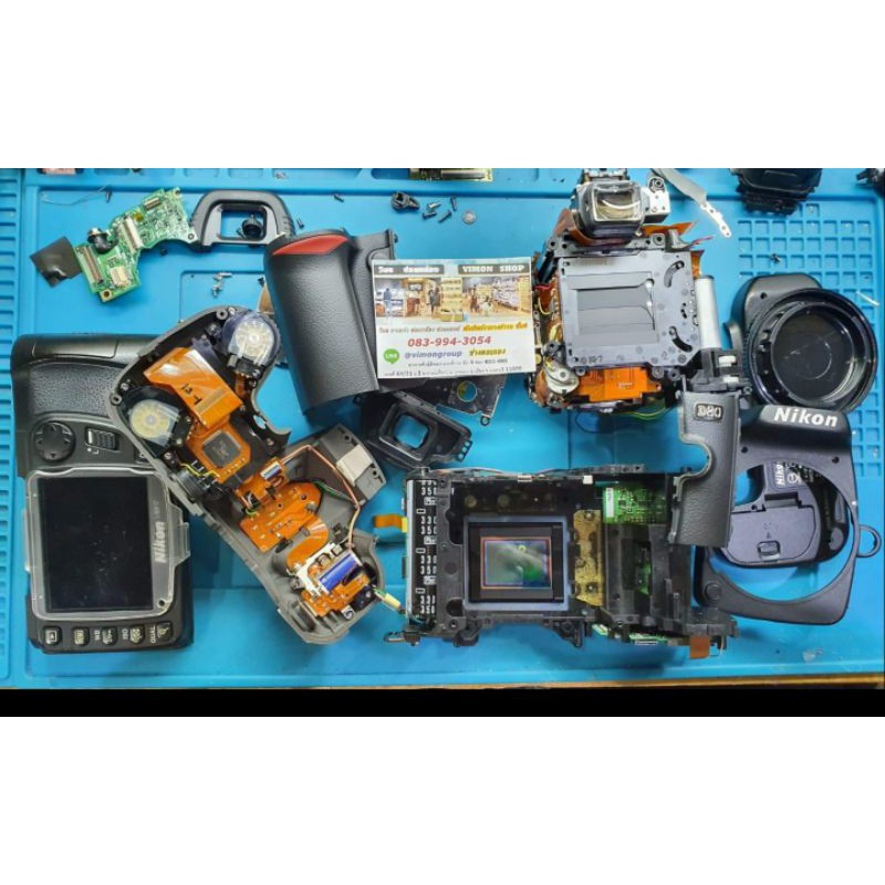 ซ่อมกล้อง nikon D90 err