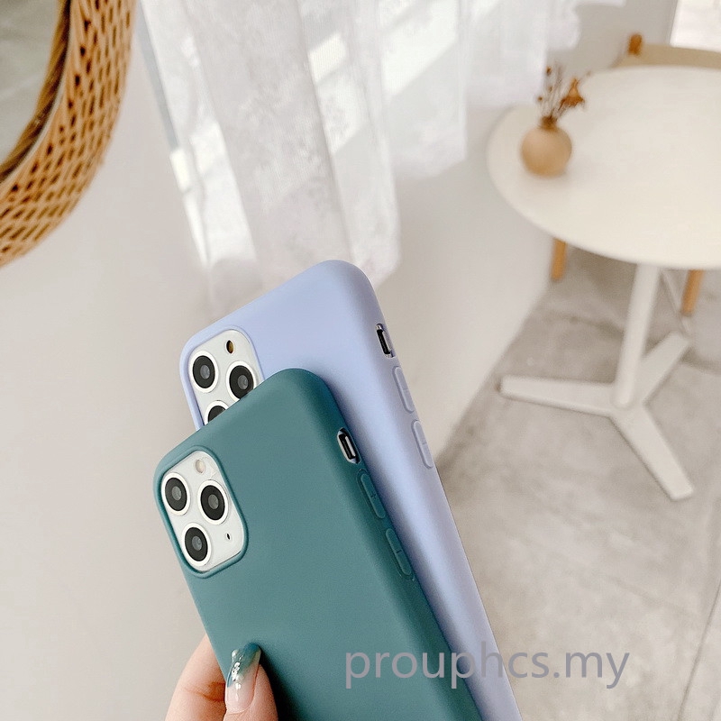 เคสโทรศัพท์มือถือแบบนิ่ม tpu สีพื้น สําหรับ OPPO A5 A9 A53 A31 2020 A92 A72 A52 A93 A15 A15S A16 A54 A37 A37F A37FW Reno 5 5G