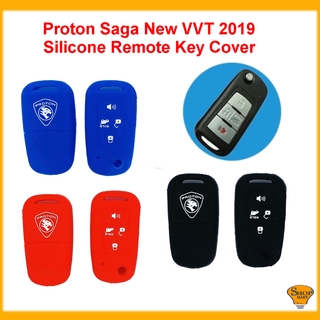 เคสกุญแจรีโมทรถยนต์ ซิลิโคน สําหรับ Proton Saga New VVT 2019