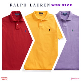 RALPH LAUREN CUSTOM SLIM FIT MESH POLO