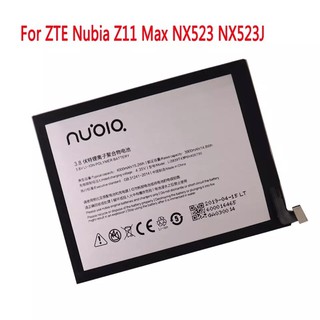 แบตเตอรี่ 3.8V 4000MAh Li3839T43P6h406790 สำหรับZTE Nubia Z11 Max NX523 NX523Jแบตเตอรี่