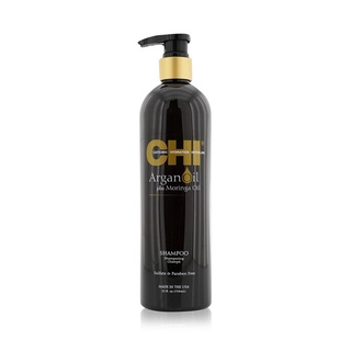 CHI - แชมพู Argan Oil Plus Moringa Oil Shampoo -  ปราศจากพาร