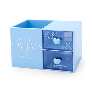 [Direct from Japan] Sanrio Cinnamoroll Plastic Chest with Pen Stand ( Calm Color ) Japan NEW