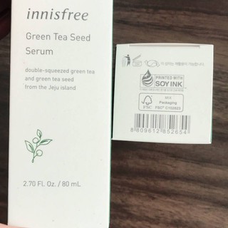 Innisfree Green Tea Seed Serum (New Package 2019) ​