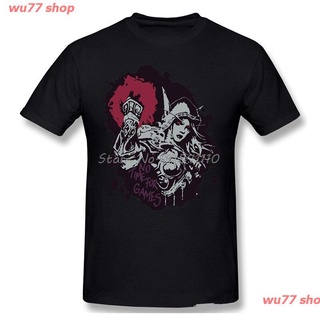 2022 Homme World Of Warcraft Role-Playing Time T-shirt เสื้อยืดผู้ชาย ดพิมพ์ลาย ดผ้าเด้ง คอกลม cotton แฟชั่น discount