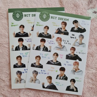 [พร้อมส่ง] เซ็ทสติ๊กเกอร์​ NCT Dream Back to School Kit DIY Stickers Set