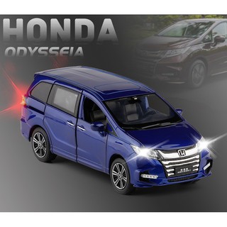 โมเดลรถยนต์ Honda Odyssey MPV 1 : 32 โลหะ