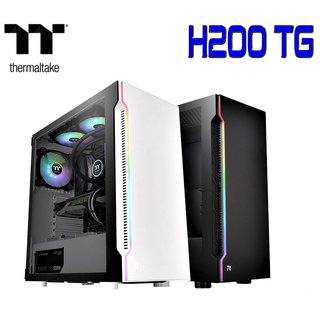 CASE (เคสเกมมิ่ง) THERMALTAKE H200 TEMPERED GLASS RGB