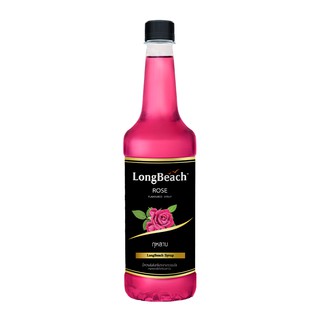 ลองบีชไซรัปกุหลาบ 740 มล. LongBeachRoseSyrup 740 ml. รหัส 0613