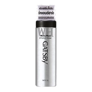 GATSBY STYLING FOAM แกสบี้ สไตล์ลิ่ง โฟม 185 g.โฟมจัดแต่งทรงผม ช่วยเพิ่มวอลลุ่ม ทำให้ผมไม่ลีบแบน