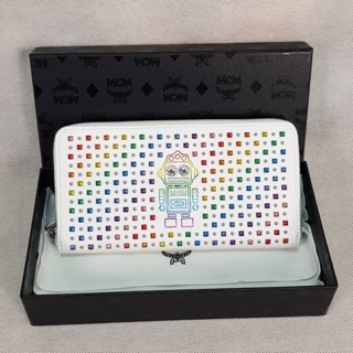 MCM Leather Studded Rainbow