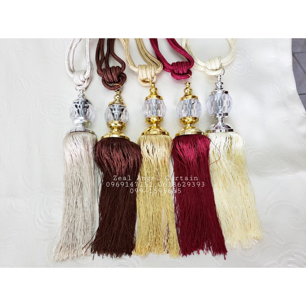 Zeal Angel Curtain สายรวมม่าน รุ่นคิงส์ (Kings) มี 6สี (ราคาต่อ1ชิ้น)